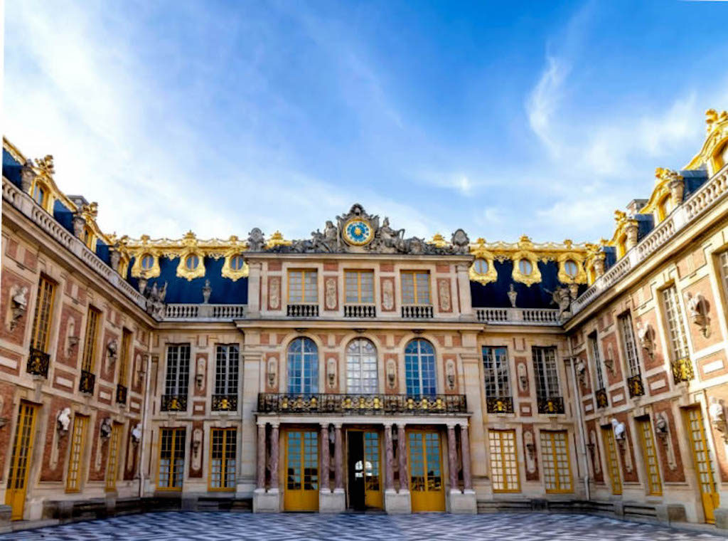 Front Facade of the Palace of Versailles
