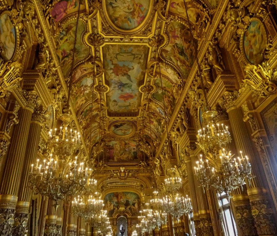 Opera Garnier hall of mirrors