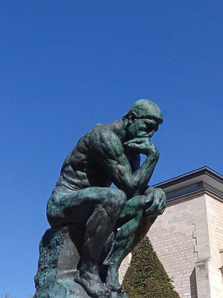 Musee Rodin Thinker Statue