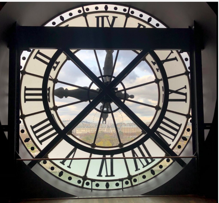 Musee d'Orsay clock window