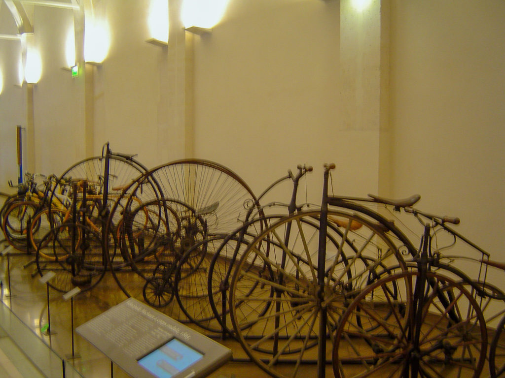 Old bicycles at Musee de Artes et Metiers