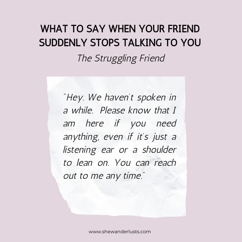 5 Reasons Why Your Friend May Have Stopped Talking To You